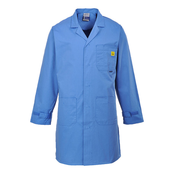 Casaco anti-estático ESD-Azul Hamilton-S-RAG-Tailors-Fardas-e-Uniformes-Vestuario-Pro