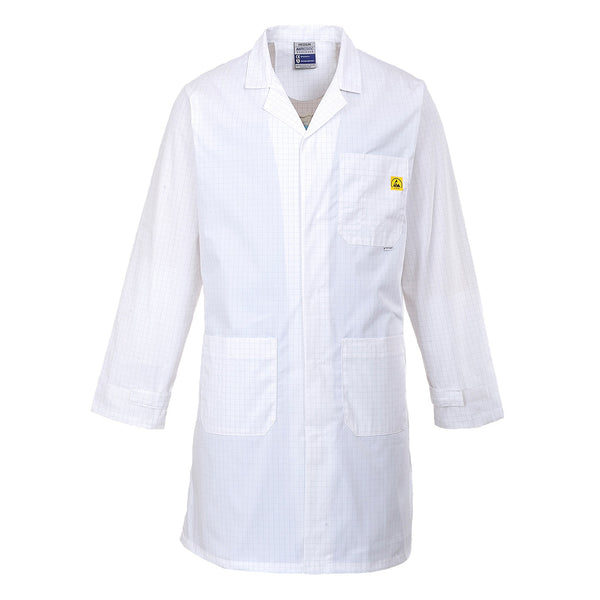 Casaco anti-estático ESD-Branco-S-RAG-Tailors-Fardas-e-Uniformes-Vestuario-Pro