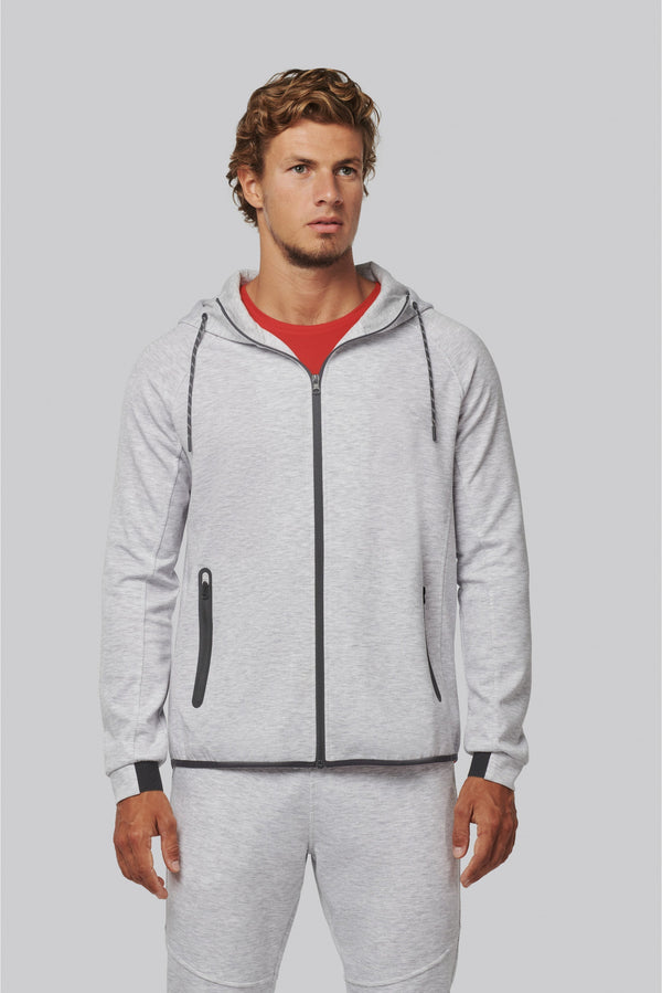 Casaco com capuz performance-Ash Heather-XS-RAG-Tailors-Fardas-e-Uniformes-Vestuario-Pro