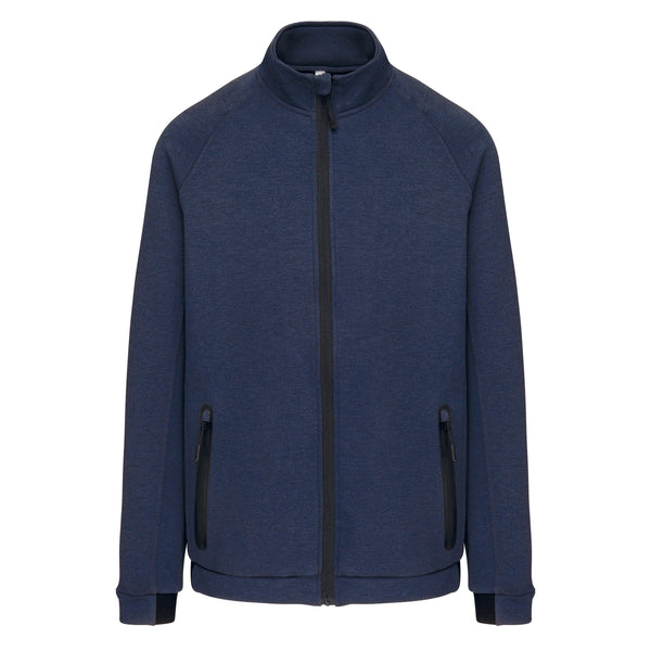 Casaco com gola subida-French Navy Heather-XS-RAG-Tailors-Fardas-e-Uniformes-Vestuario-Pro