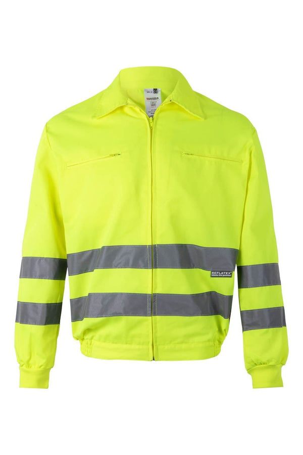 Casaco de Alta Visibilidade-Amarelo Fluor-S-RAG-Tailors-Fardas-e-Uniformes-Vestuario-Pro
