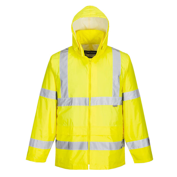 Casaco de Alta Visibilidade para a chuva-Amarelo-2XS-RAG-Tailors-Fardas-e-Uniformes-Vestuario-Pro