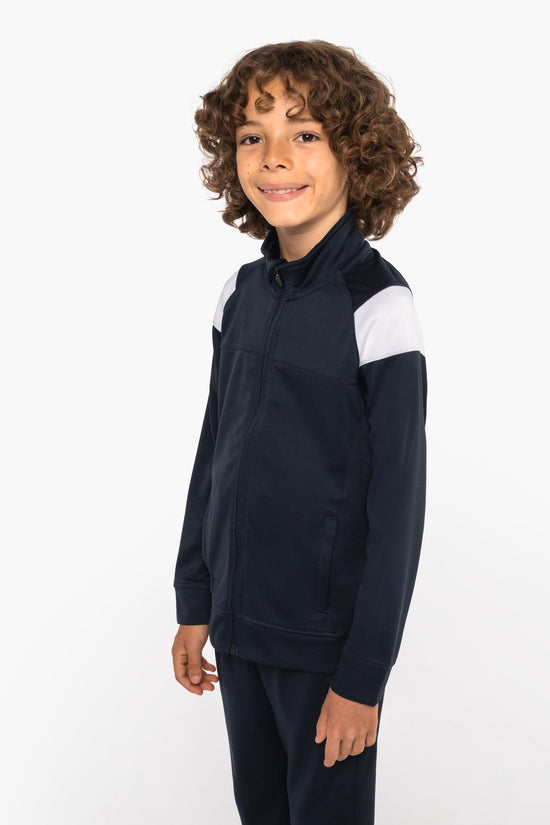 Casaco de Fato de Treino com Fecho Criança-RAG-Tailors-Fardas-e-Uniformes-Vestuario-Pro