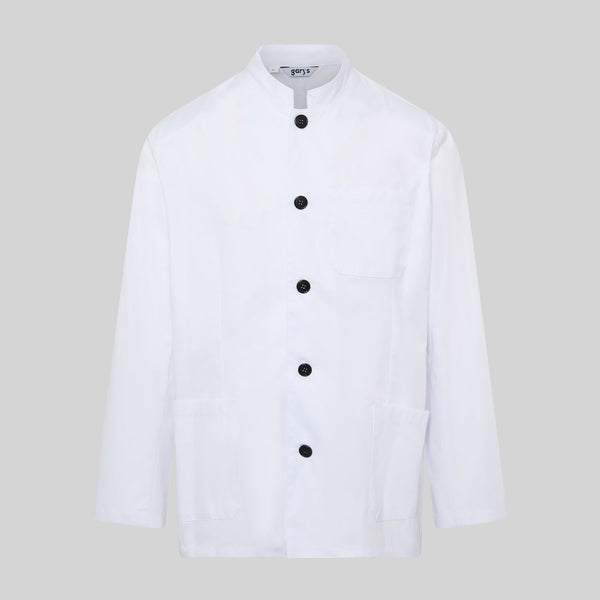 Casaco de Homem com Gola Mao Branco-RAG-Tailors-Fardas-e-Uniformes-Vestuario-Pro