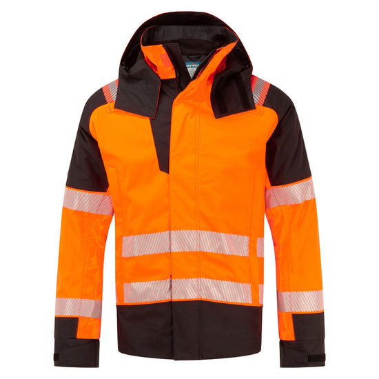 Casaco de Inverno PW3 Modaflame Chuva + Hi-Vis Multi-Norm FR-Laranja/preto-S-RAG-Tailors-Fardas-e-Uniformes-Vestuario-Pro