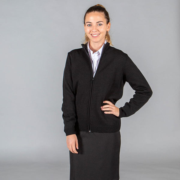 Casaco de Malha Grossa Senhora Sesimbra-Preto - 1-S-RAG-Tailors-Fardas-e-Uniformes-Vestuario-Pro