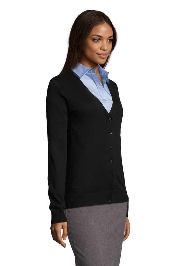 Casaco de Malha com Decote em V para Senhora GOLDEN WOMEN-RAG-Tailors-Fardas-e-Uniformes-Vestuario-Pro