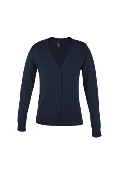 Casaco de Malha com Decote em V para Senhora GOLDEN WOMEN-RAG-Tailors-Fardas-e-Uniformes-Vestuario-Pro