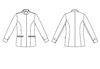 Casaco de Senhora Pineda Tecido Reciclado-RAG-Tailors-Fardas-e-Uniformes-Vestuario-Pro