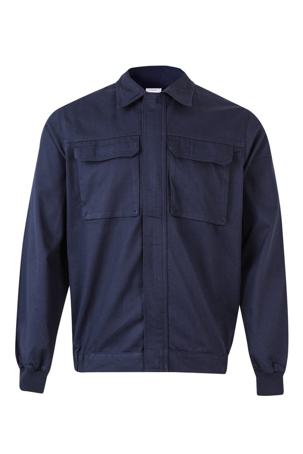 Casaco de Trabalho 100% ALGODÃO-Azul Navy-48-RAG-Tailors-Fardas-e-Uniformes-Vestuario-Pro