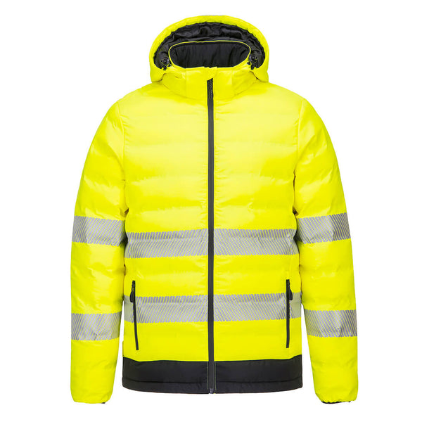 Casaco de Túnel Aquecido Ultrassónico de Alta Visibilidade-Amarelo/preto-S-RAG-Tailors-Fardas-e-Uniformes-Vestuario-Pro