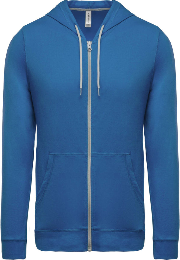 Casaco de algodão leve com capuz-Light Royal Azul-XS-RAG-Tailors-Fardas-e-Uniformes-Vestuario-Pro