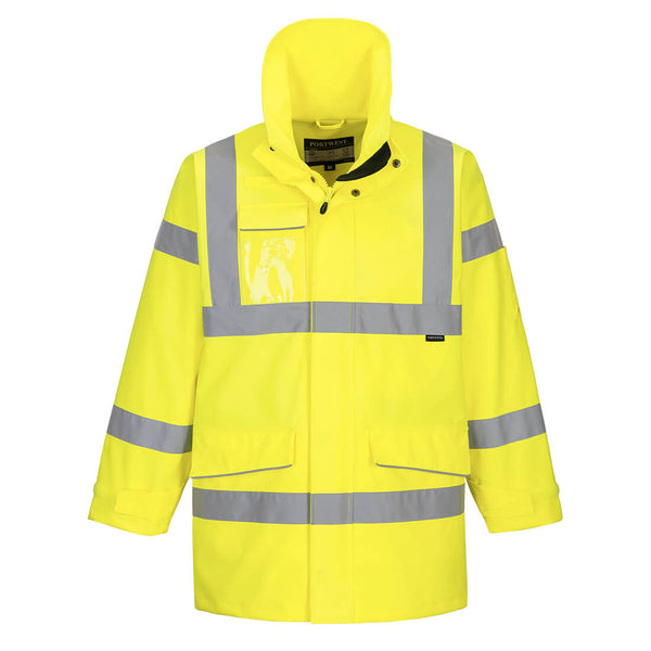 Casaco de chuva alta visibilidade-Amarelo-S-RAG-Tailors-Fardas-e-Uniformes-Vestuario-Pro