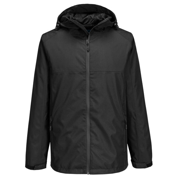 Casaco de chuva profissional para mulher-Preto-S-RAG-Tailors-Fardas-e-Uniformes-Vestuario-Pro