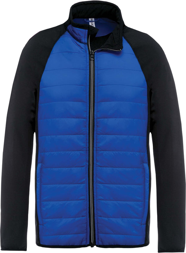 Casaco de desporto bi-matéria-Dark Royal Azul / Preto-XS-RAG-Tailors-Fardas-e-Uniformes-Vestuario-Pro