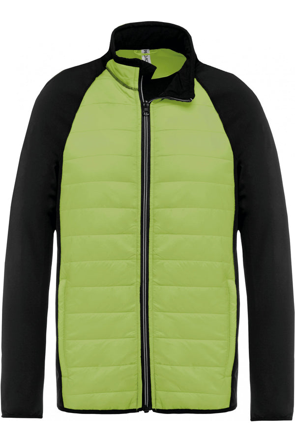 Casaco de desporto bi-matéria-Lime / Black-XS-RAG-Tailors-Fardas-e-Uniformes-Vestuario-Pro