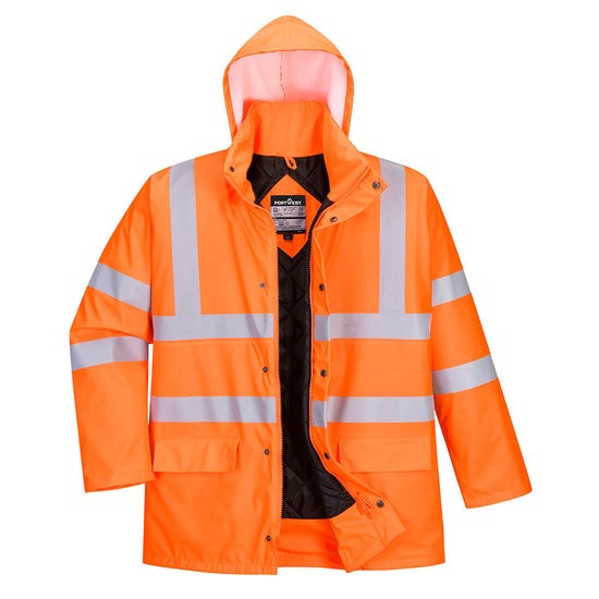 Casaco de inverno Sealtex Ultra Hi-Vis (Alta visibilidade)-Laranja-S-RAG-Tailors-Fardas-e-Uniformes-Vestuario-Pro