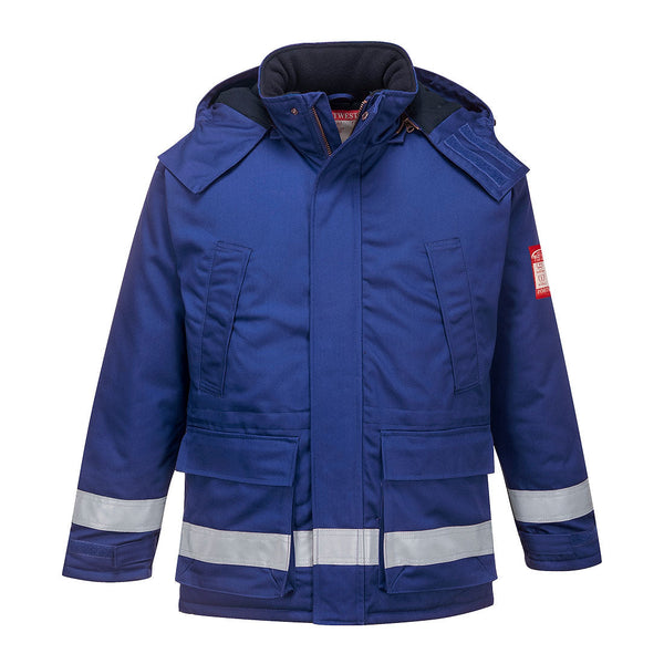 Casaco de inverno, ignífugo e anti-estático-Azul Royal-S-RAG-Tailors-Fardas-e-Uniformes-Vestuario-Pro
