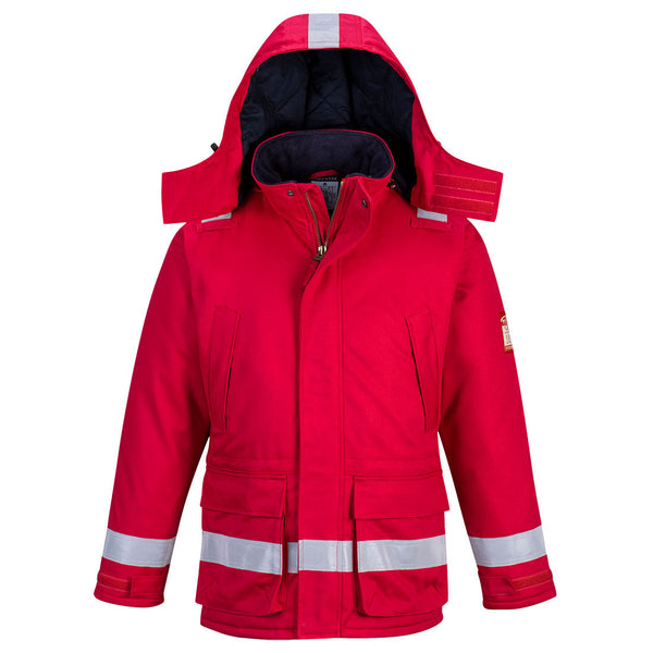 Casaco de inverno, ignífugo e anti-estático-Vermelho-S-RAG-Tailors-Fardas-e-Uniformes-Vestuario-Pro