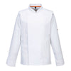 Casaco de manga comprida Strech Mesh Air-Branco-S-RAG-Tailors-Fardas-e-Uniformes-Vestuario-Pro