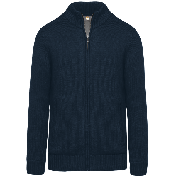 Casaco forrado a malha polar de homem-Navy-S-RAG-Tailors-Fardas-e-Uniformes-Vestuario-Pro