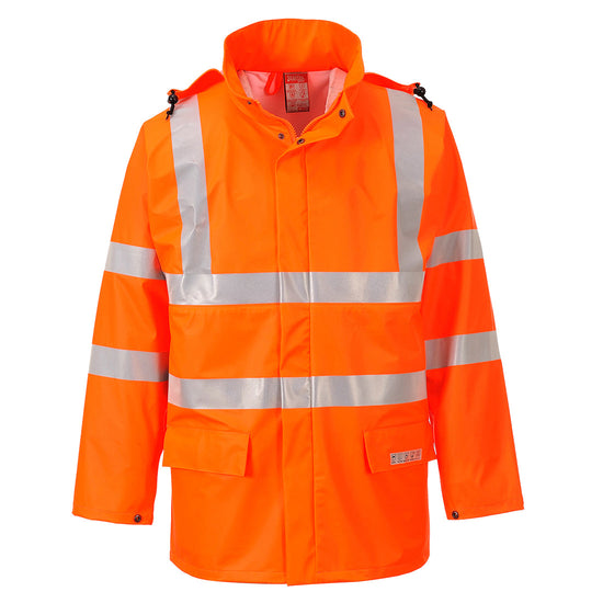 Casaco ignífugo de alta visibilidade Sealtex-Laranja-L-RAG-Tailors-Fardas-e-Uniformes-Vestuario-Pro
