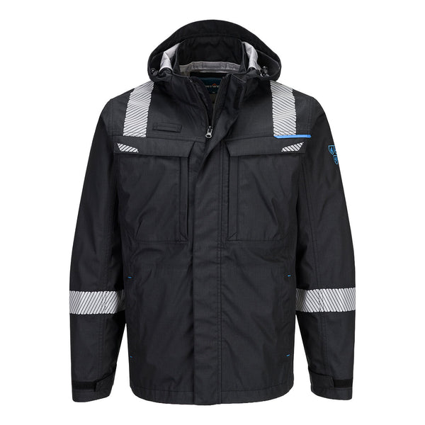 Casaco impermeável WX3 Modaflame Rain+ FR-Preto-S-RAG-Tailors-Fardas-e-Uniformes-Vestuario-Pro