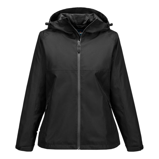Casaco impermeável profissional para mulher-Preto-XS-RAG-Tailors-Fardas-e-Uniformes-Vestuario-Pro