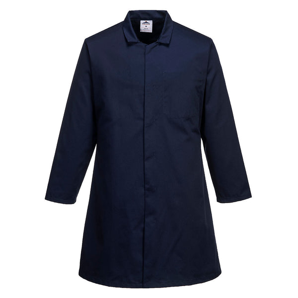 Casaco indústria alimentar para homem, Um Bolso-Marinho-XS-RAG-Tailors-Fardas-e-Uniformes-Vestuario-Pro