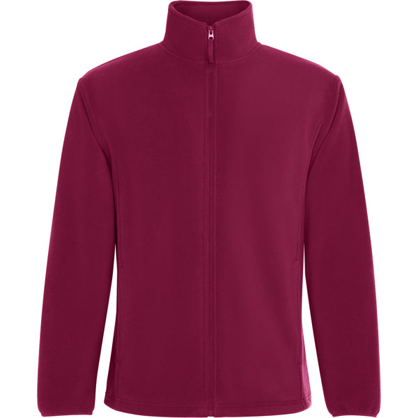 Casaco polar NEW ARTIC Homem com fecho e gola alta-Grená - 57-S-RAG-Tailors-Fardas-e-Uniformes-Vestuario-Pro