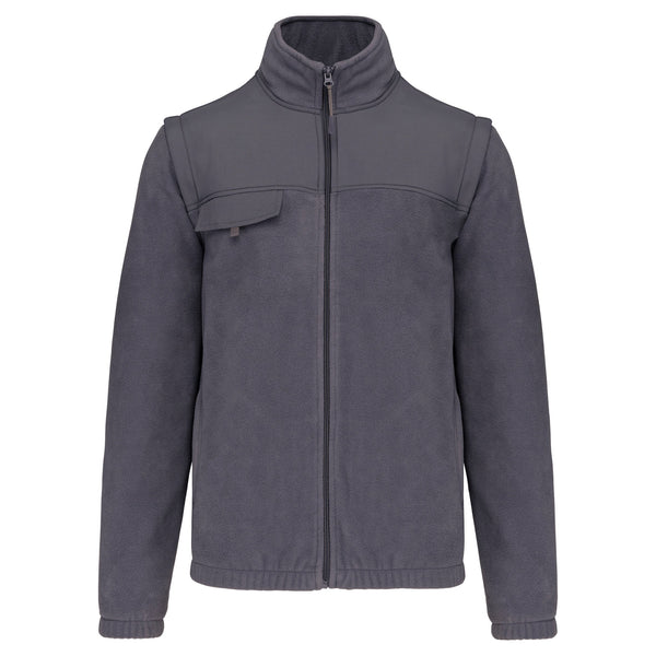 Casaco polar com mangas amovíveis-Convoy Grey-S-RAG-Tailors-Fardas-e-Uniformes-Vestuario-Pro