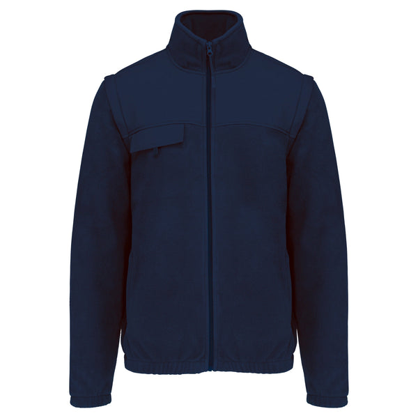 Casaco polar com mangas amovíveis-Navy-S-RAG-Tailors-Fardas-e-Uniformes-Vestuario-Pro