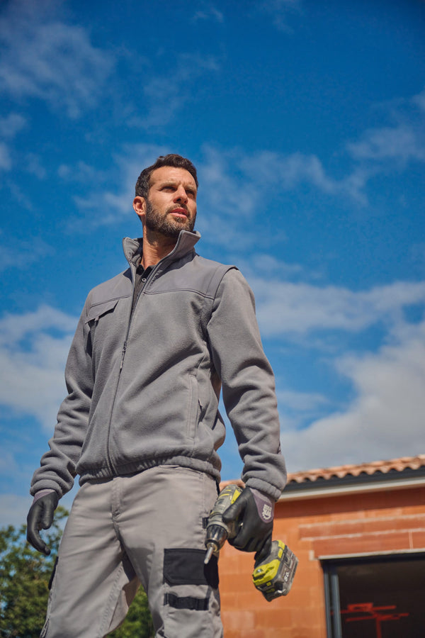 Casaco polar com mangas amovíveis-RAG-Tailors-Fardas-e-Uniformes-Vestuario-Pro