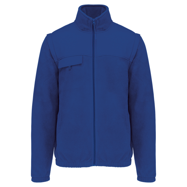 Casaco polar com mangas amovíveis-Royal Blue-S-RAG-Tailors-Fardas-e-Uniformes-Vestuario-Pro