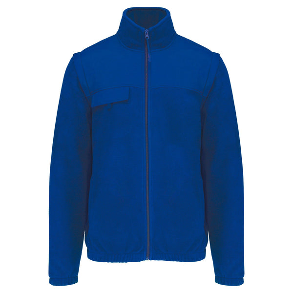 Casaco polar com mangas amovíveis-Royal Blue-S-RAG-Tailors-Fardas-e-Uniformes-Vestuario-Pro