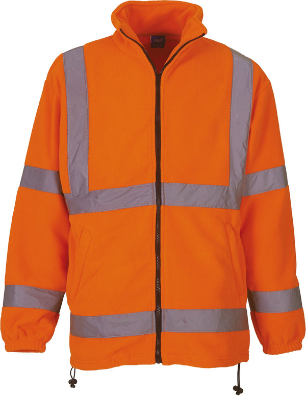 Casaco polar de alta visibilidade-Hi Vis Laranja-S-RAG-Tailors-Fardas-e-Uniformes-Vestuario-Pro
