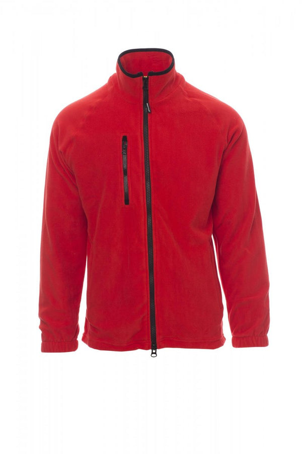 Casaco polar masculino com fecho NORWAY-Vermelho-03000-XS-RAG-Tailors-Fardas-e-Uniformes-Vestuario-Pro