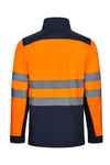 Casaco soft shell bicolor Alta Visibilidade-RAG-Tailors-Fardas-e-Uniformes-Vestuario-Pro