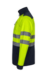 Casaco soft shell bicolor Alta Visibilidade-RAG-Tailors-Fardas-e-Uniformes-Vestuario-Pro