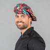 Chapéu de Chefe Unisexo-Único-Chamas-RAG-Tailors-Fardas-e-Uniformes-Vestuario-Pro