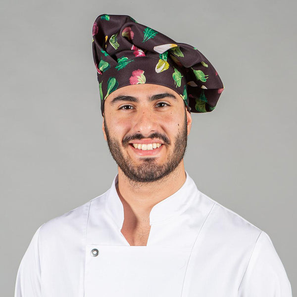 Chapéu de Chefe Unisexo-Único-Salada-RAG-Tailors-Fardas-e-Uniformes-Vestuario-Pro