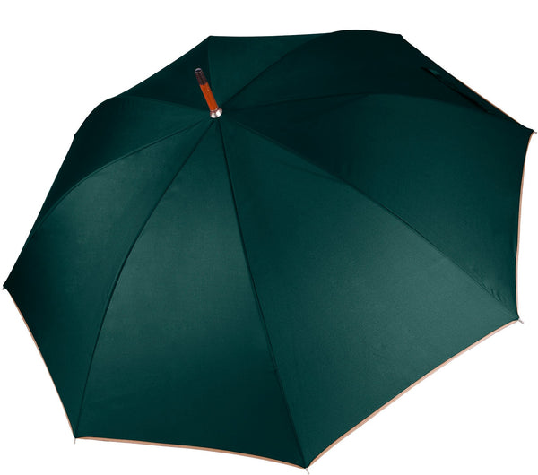 Chapéu-de-chuva com pega em madeira-Bottle Green / Beige-Único-RAG-Tailors-Fardas-e-Uniformes-Vestuario-Pro