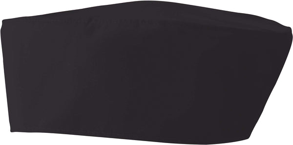 Chapéu de cozinheiro-Preto-One Size-RAG-Tailors-Fardas-e-Uniformes-Vestuario-Pro