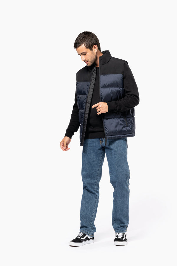 Colete Acolchoado Bicolor Unisexo-RAG-Tailors-Fardas-e-Uniformes-Vestuario-Pro