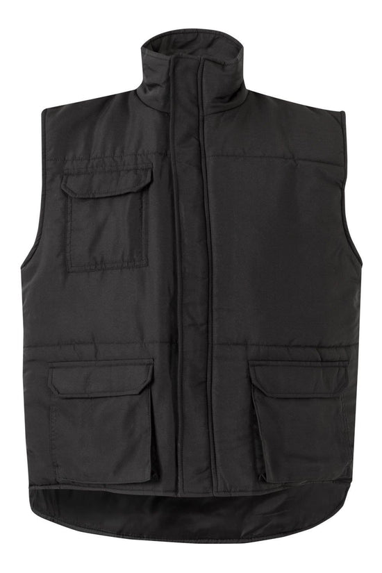 Colete Acolchoado Multibolsos-Preto-S-RAG-Tailors-Fardas-e-Uniformes-Vestuario-Pro
