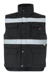 Colete Acolchoado com Faixas Multibolsos-Preto-S-RAG-Tailors-Fardas-e-Uniformes-Vestuario-Pro