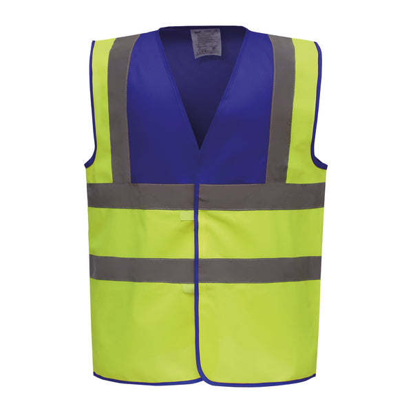 Colete Alta-Visibilidade 24cores (2 de 2)-Azul Royal/Hi Vis Amarelo-S-RAG-Tailors-Fardas-e-Uniformes-Vestuario-Pro