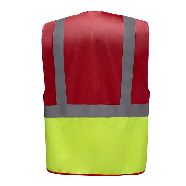 Colete Alta-Visibilidade c/ Bolsos BICOLOR-RAG-Tailors-Fardas-e-Uniformes-Vestuario-Pro
