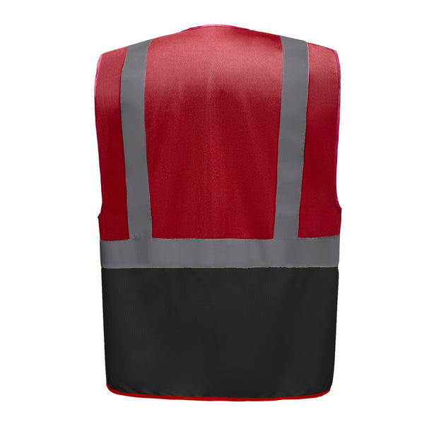 Colete Alta-Visibilidade c/ Bolsos BICOLOR-RAG-Tailors-Fardas-e-Uniformes-Vestuario-Pro