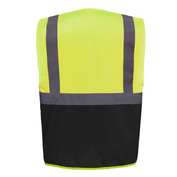 Colete Alta-Visibilidade c/ Bolsos BICOLOR-RAG-Tailors-Fardas-e-Uniformes-Vestuario-Pro